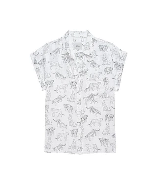 Rails Whitney Jungle Cat Shirt