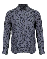 Rocsi Cheetah Shirt Charcoal