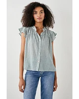 Ruthie Micro Plaid Shirt