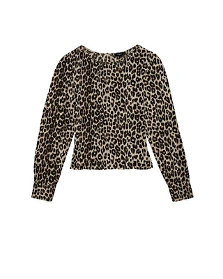 Tabi Animal Print Pullover