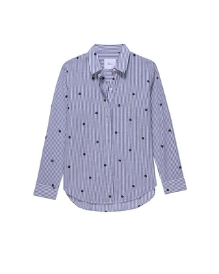 Taylor Flocked Daisies Shirt