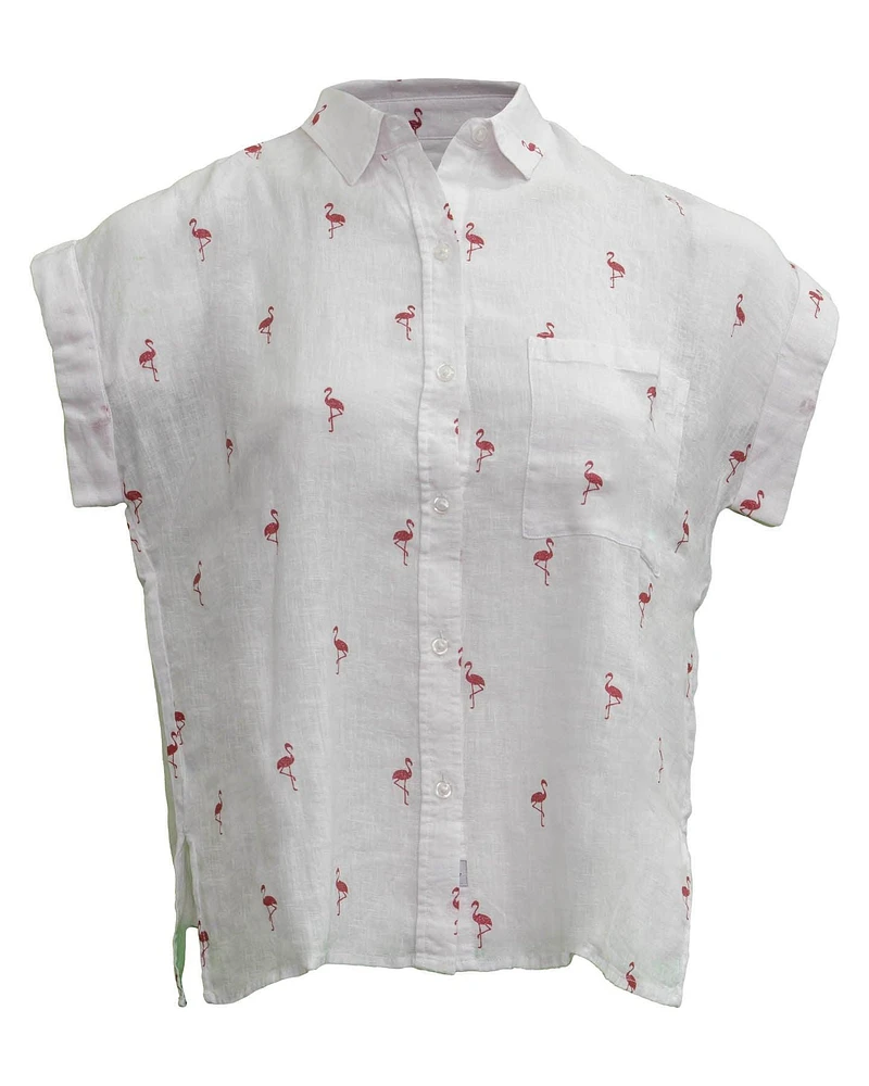 Whitney Flamingo Shirt