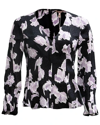 Ikat Blossom Blouse