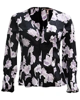 Ikat Blossom Blouse