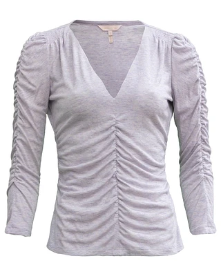 Ruched Jersey Top