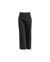 Scalloped Crop Pant