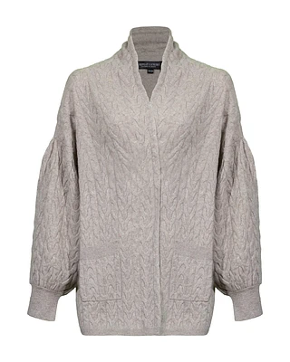 Cashmere Cable Cardigan