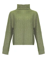 Cashmere Funnel Neck Pullover