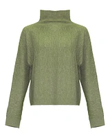Cashmere Funnel Neck Pullover