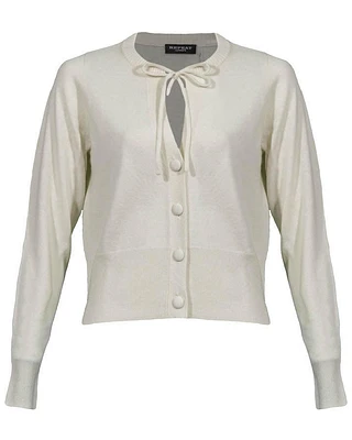 Cashmere Neck Tie Cardigan