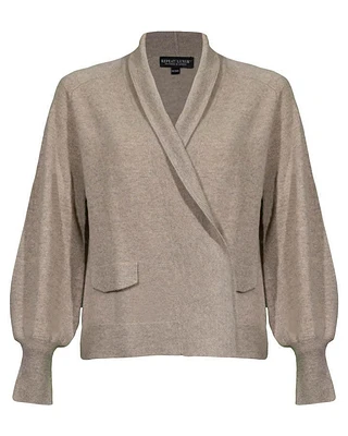 Cashmere Open Front Cardigan