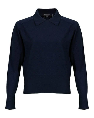 Cashmere Point Collar Pullover