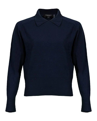 Cashmere Point Collar Pullover
