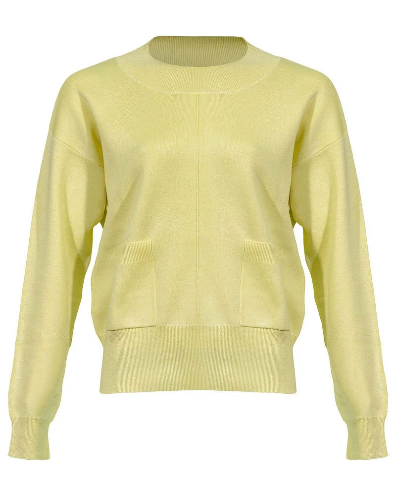 Cotton Blend Pullover Sunlight