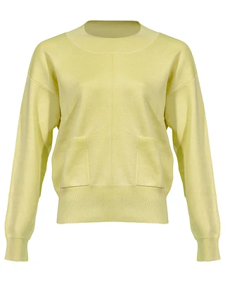 Cotton Blend Pullover Sunlight