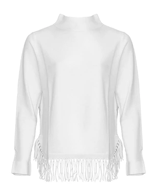 Fringe Hem Pullover