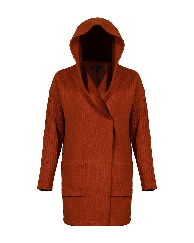 Hooded Cardigan