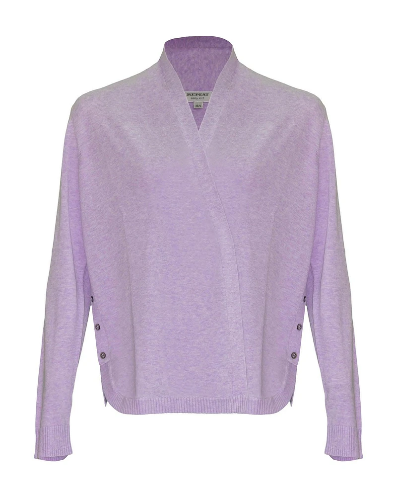 Side Button Detail Cardigan