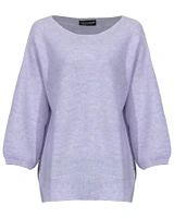 Two Tone Cashmere Pullover