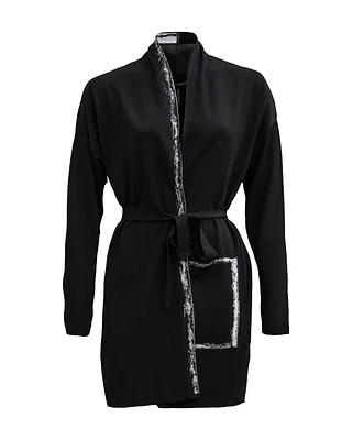 Cardi with Pocket Trim