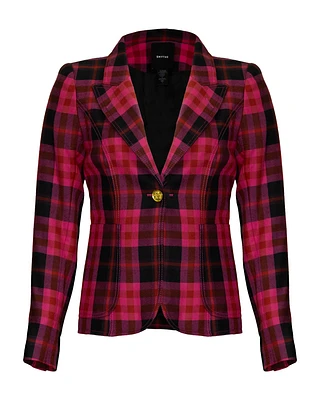 Patch Pocket Duchess Deep Pink Tartan