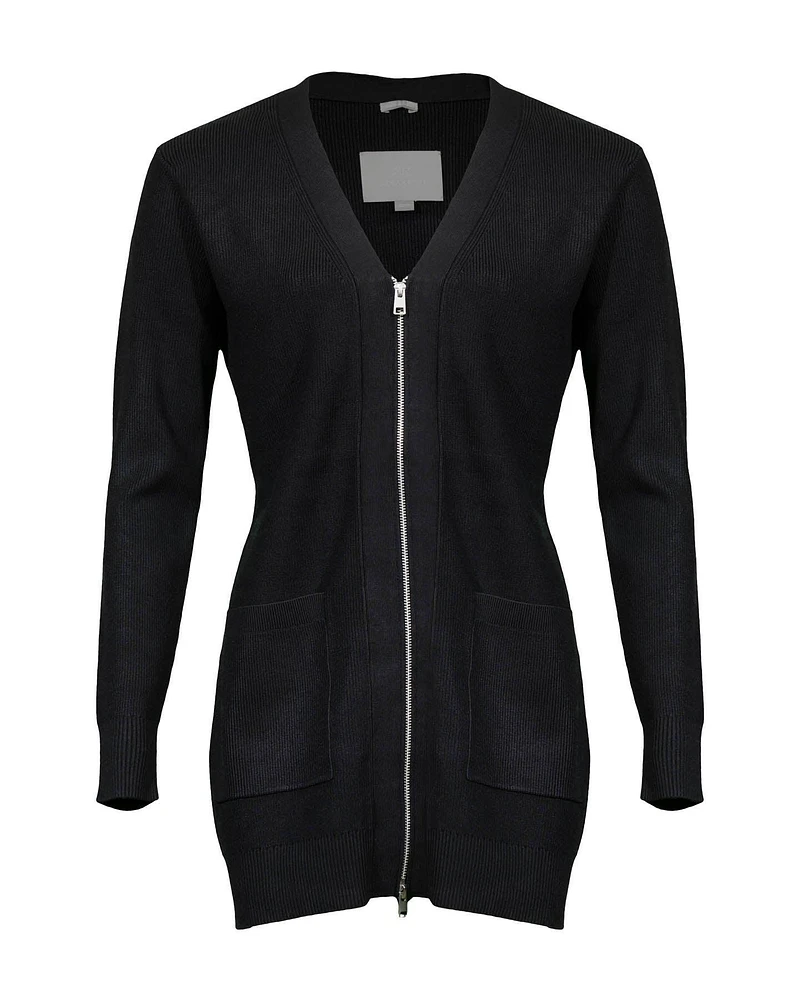 Soia & Kyo Brigida Zip Mid Cardigan