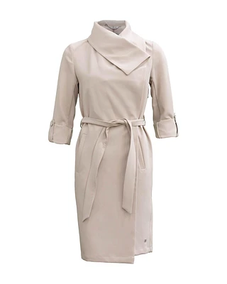 Soia & Kyo Ornella Cascade Draped Coat