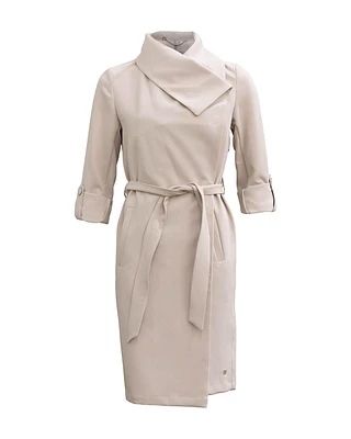 Soia & Kyo Ornella Cascade Draped Coat
