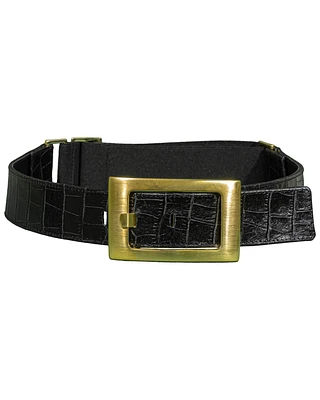 Black Crocodile Belt
