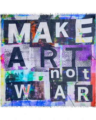 Make Art Not War Scarf