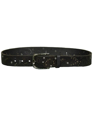 Matte Leather Belt