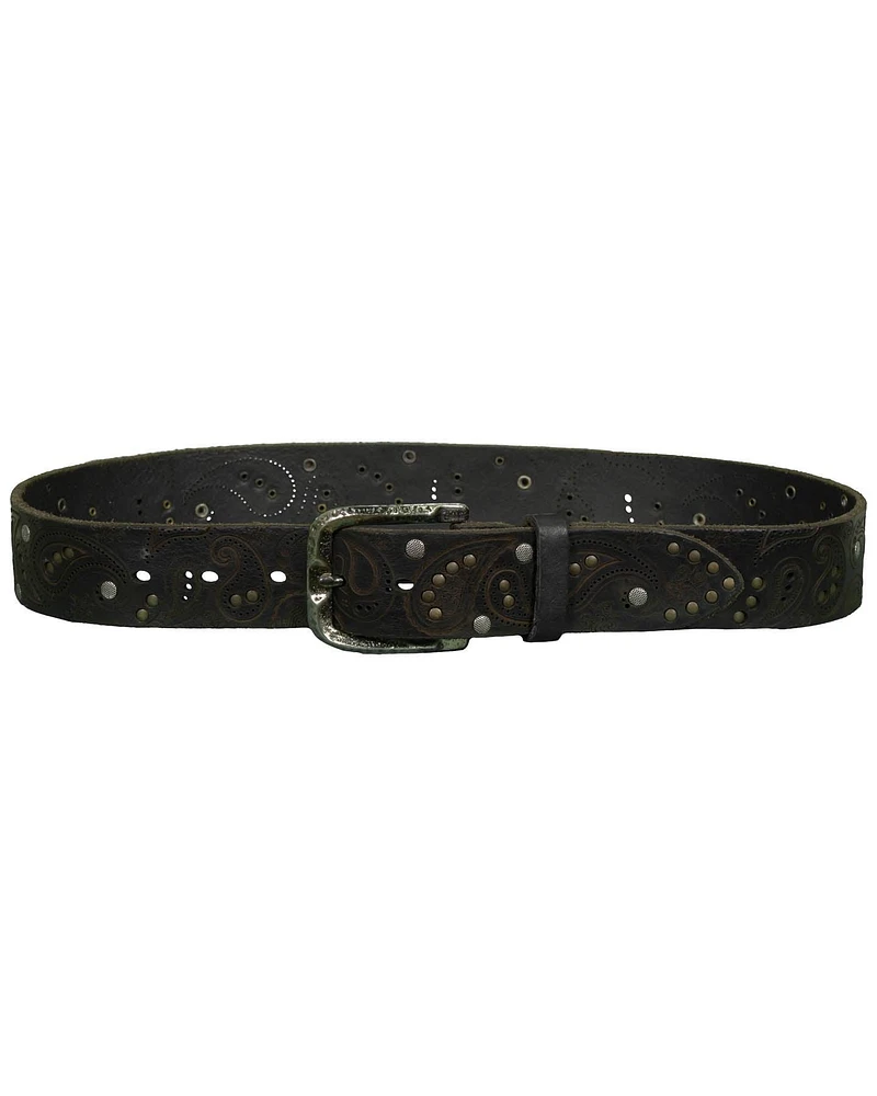 Matte Leather Belt