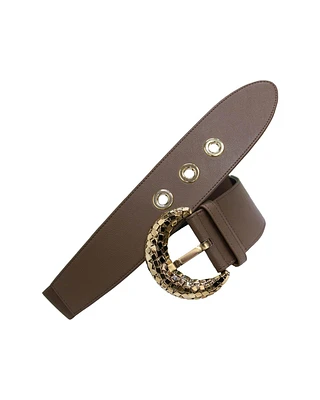 Taupe Lamb Belt