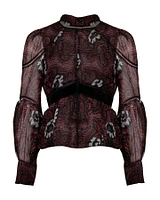 Alexxei Print Top