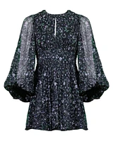Marie Print Mini Dress