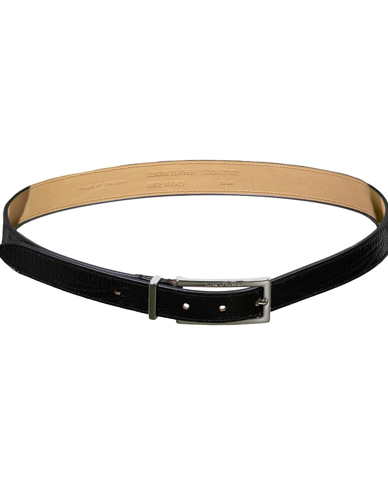 Geometia Leather Belt