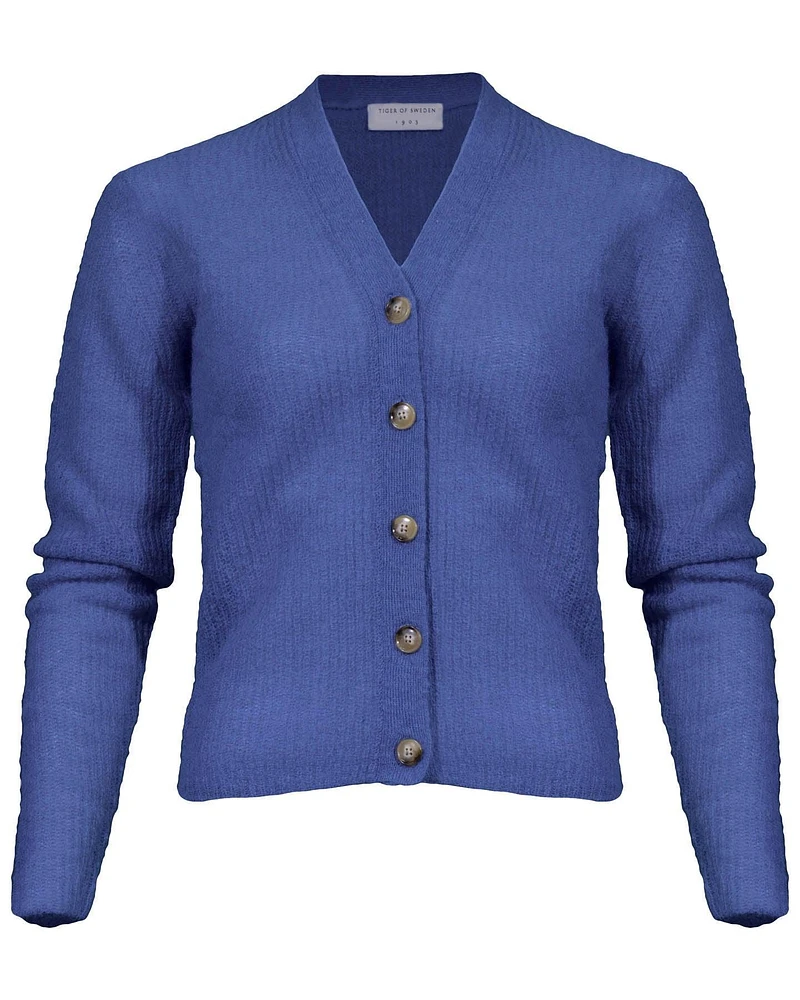 Pera Sheer Alpaca Cardigan