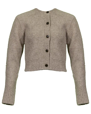 Viognier Cropped Cardigan