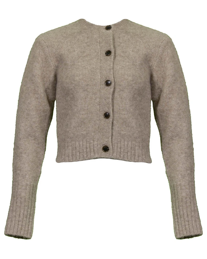 Viognier Cropped Cardigan
