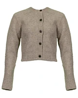 Viognier Cropped Cardigan