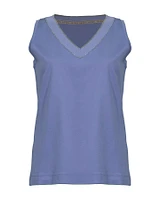 Cotton V-Neck Tank Top