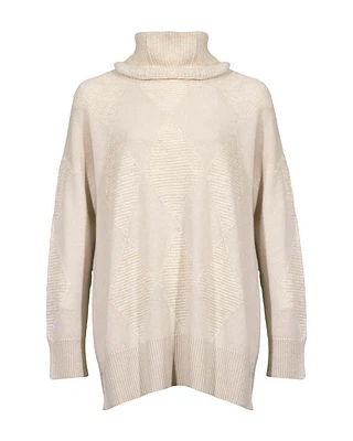 Tonet Diamond Pattern Knit Tunic