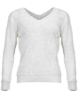 Embroidered Pullover
