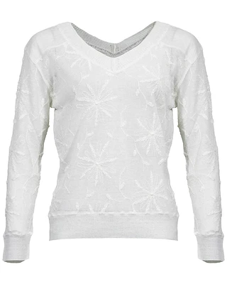 Embroidered Pullover