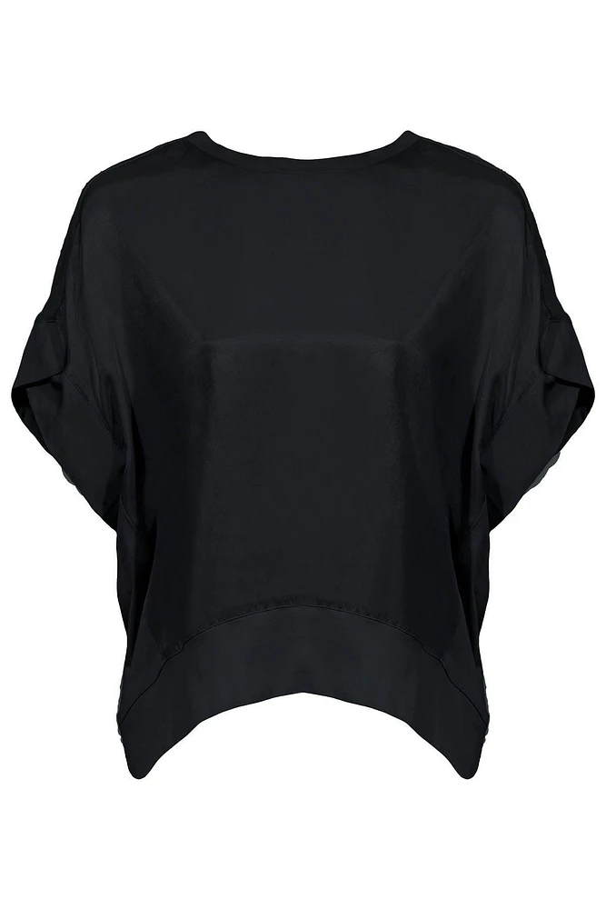 Jersey Short Sleeve Blouse