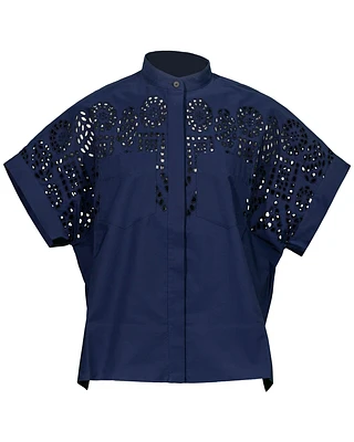 Laser Cut Outs Shirt