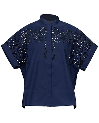 Laser Cut Outs Shirt