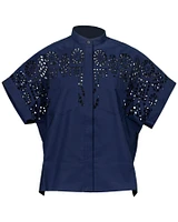 Laser Cut Outs Shirt
