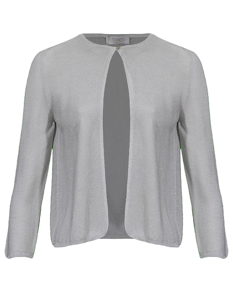 Metallic Micro Cardi