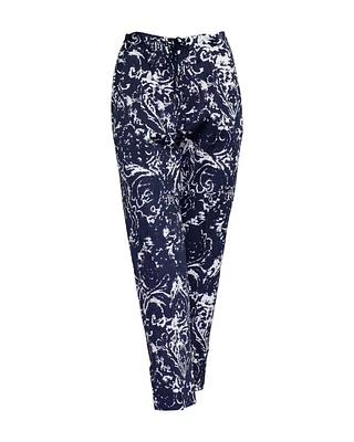 Print Drawstring Pants